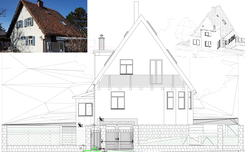 einreichplan zubau 50m2 zubau niederösterreich