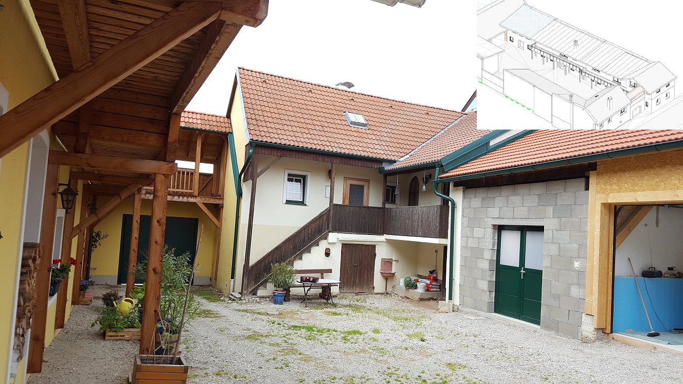 einreichplan sanierung 1000m2 sanierung zubau neubau niederösterreich
