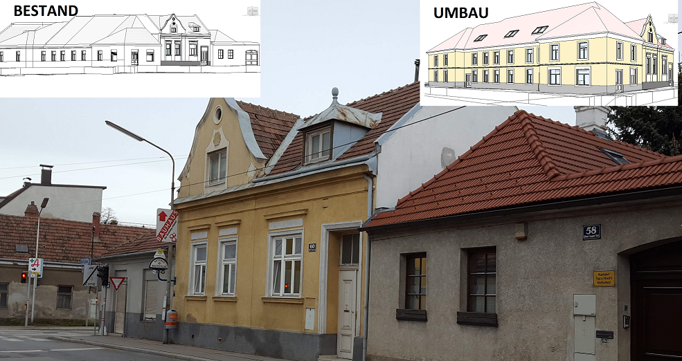 einreichplan wien liesing statik bauphysik umbau planung